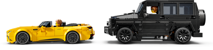Конструктор LEGO Speed Champions Mercedes-AMG G 63 i Mercedes-AMG SL 63 808 деталей (76924) - зображення 4