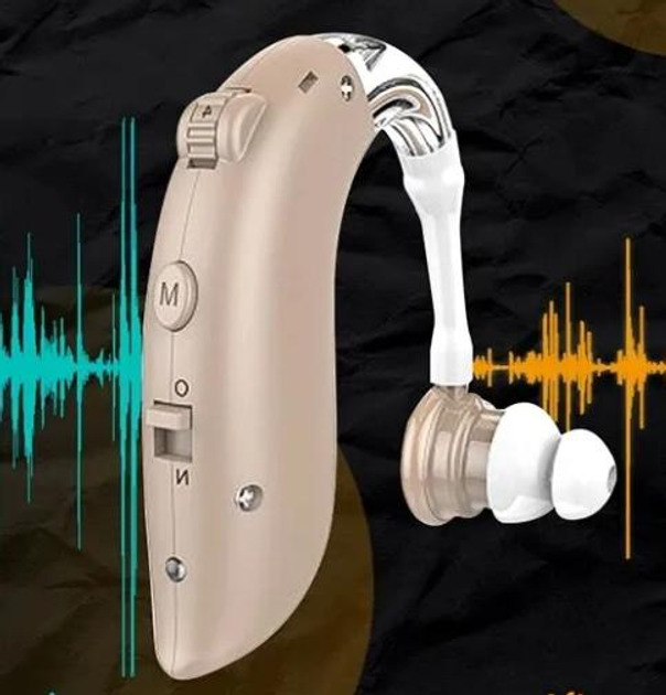 Слуховой аппарат Дельфин заушный цифровой Hearing Good - изображение 1