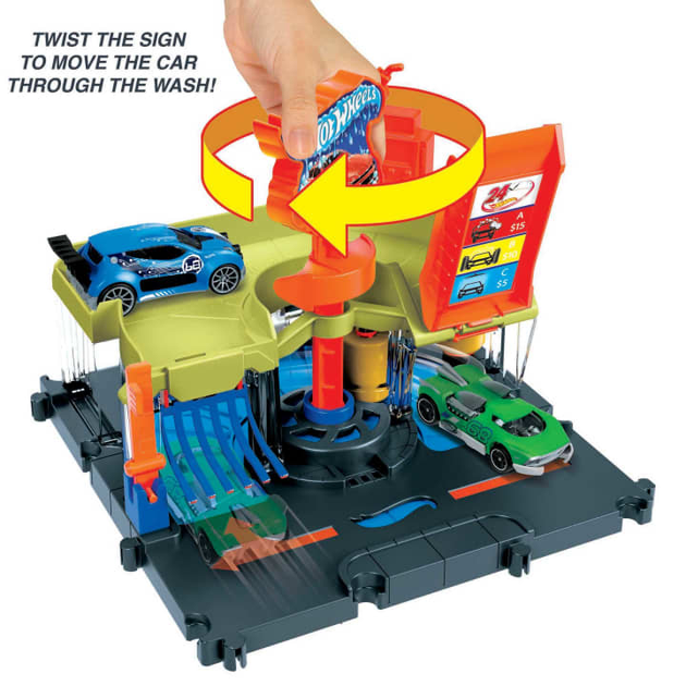Zestaw do gier Hot Wheels City Rajdowa myjnia (0194735030118) - obraz 3