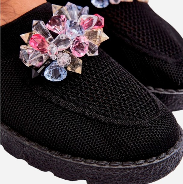 Buty wsuwane damskie Simple 40 Czarne (5905677438475) - obraz 7