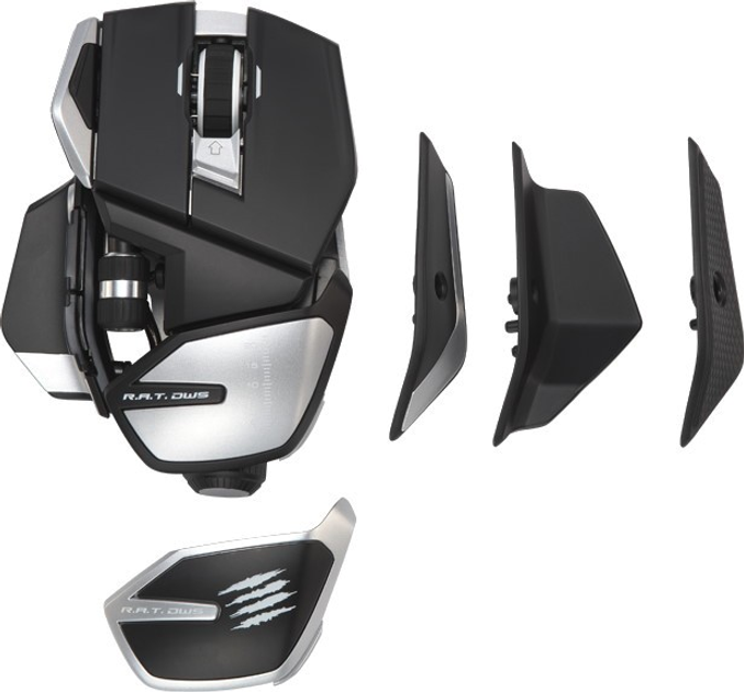 Mysz Mad Catz R.A.T. DWS Wireless Black (MR07DHINBL000-0) - obraz 8