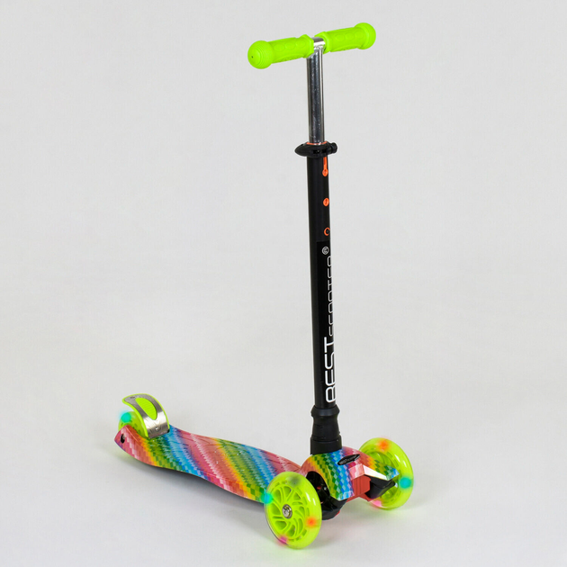 Трехколесный самокат А 25601 /779-1335 MAXI "Best Scooter"PU ...