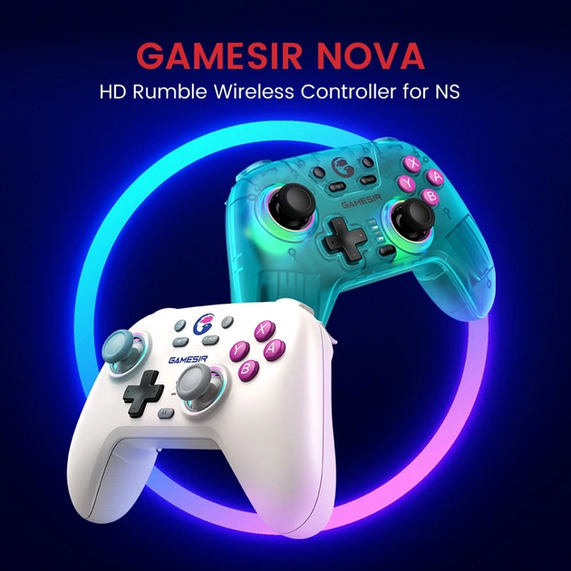 Kontroler bezprzewodowy do gier GameSir Nova MultiPlatform NT HRG7111 (6936685220942) - obraz 2