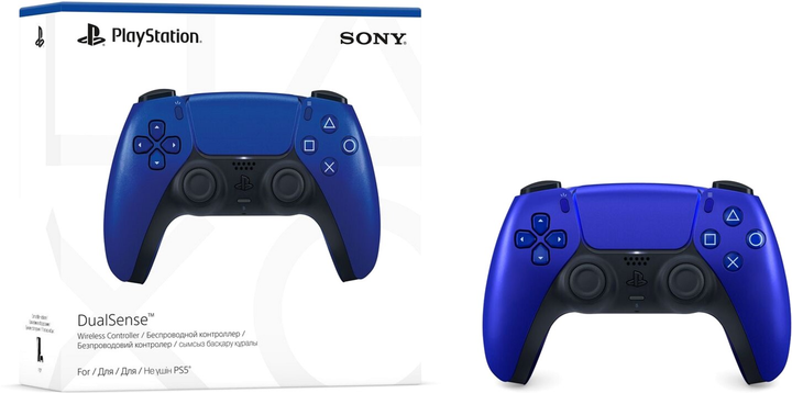 Бездротовий геймпад Sony PlayStation Dualsense Cobalt Blue для PS5/PS5 Pro/PS5 Digital Edition (1000040188/1000040731) - зображення 5