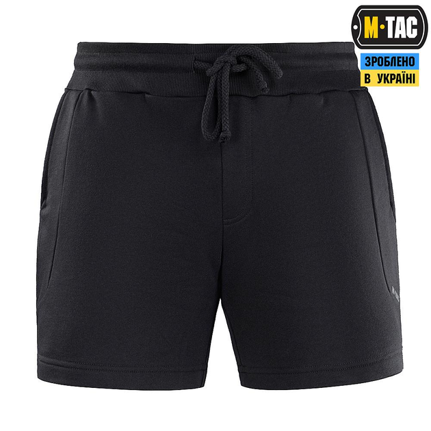 Летние шорты M-Tac Sport Fit Cotton Black черные XL - изображение 2