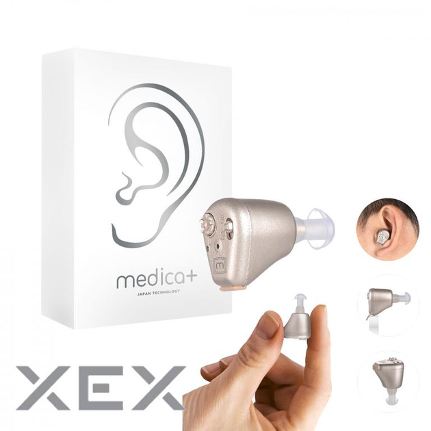 Універсальний слуховий апарат Medica+ SoundControl 14 (MD-102981) (6971792961425) - зображення 1