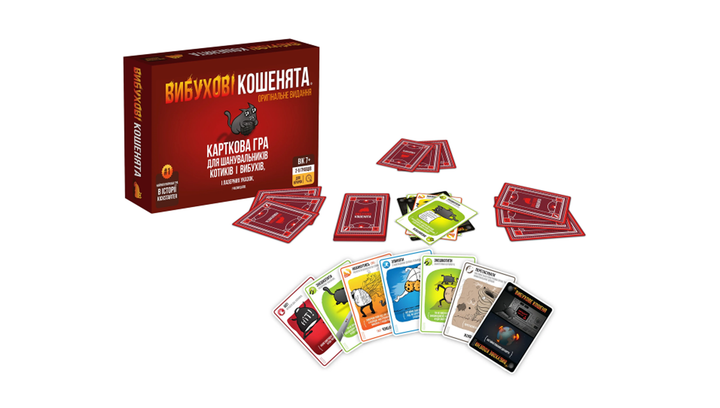 Набор Настольная Игра Взрывные Котята: Оригинальное Издание + Взрывные Котята 18+: Издание для Взрослых - изображение 4