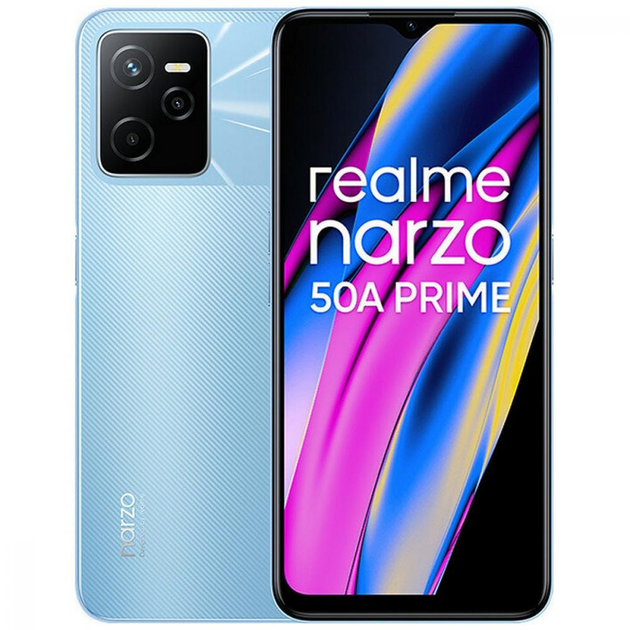 Смартфон realme Narzo 50A Prime 4/64GB Blue Global – фото, отзывы ...