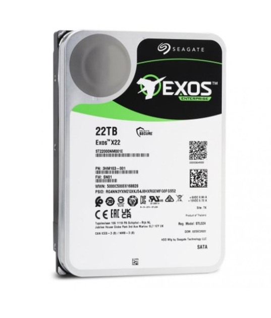Жесткий диск 22 TB Seagate Exos X22 (ST22000NM001E) – фото, отзывы ...
