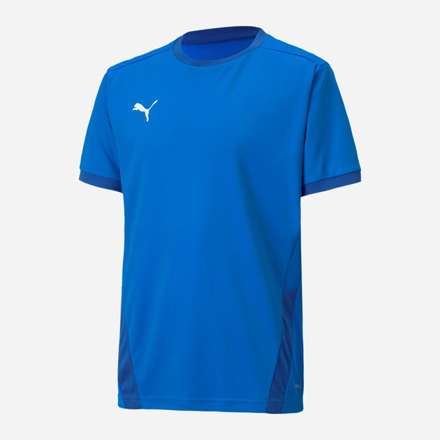 Дитяча футболка для хлопчика Puma teamGOAL 23 70416002 128 см Синя (4062451207106) - зображення 1