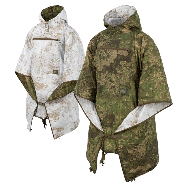 Пончо Helikon-Tex Reversible Swagman Roll, PenCott WildWood/PenCott SnowDrift (PO-RSR-NL-4544A) - зображення 1