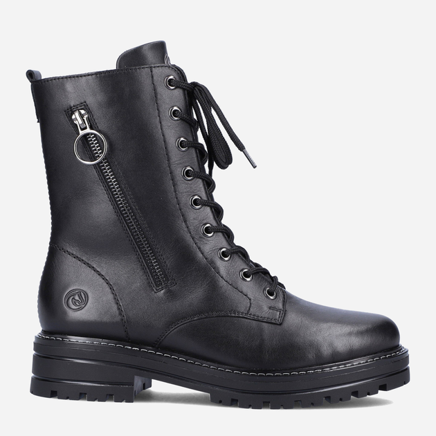 Жіночі зимові черевики високі Remonte REMD2281-01 38 Чорні (4060596816498) - зображення 1