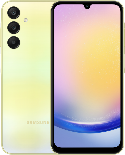 Smartfon Samsung Galaxy A25 5G 8/256GB DS Yellow (SM-A256BZYHEUE) - obraz 1