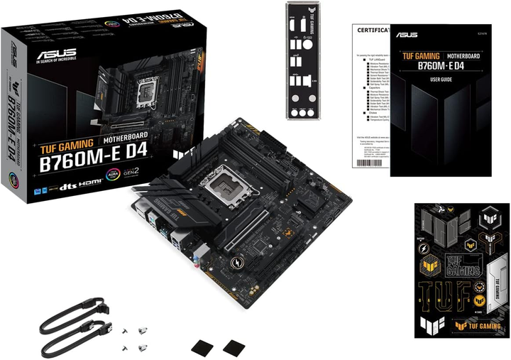 Płyta główna Asus TUF Gaming B760M-E D4 (s1700, Intel B760, PCI-Ex16) - obraz 9
