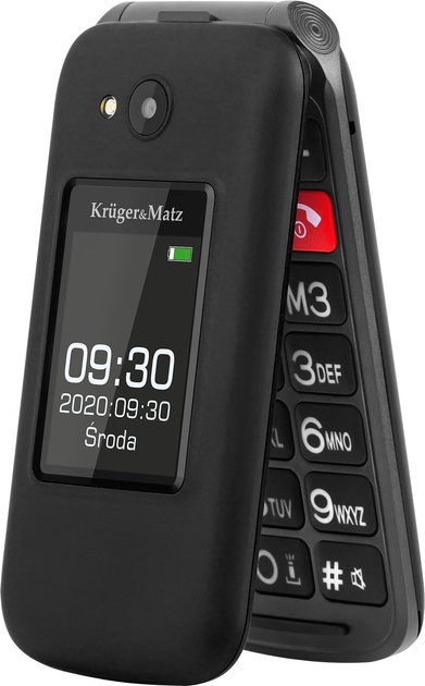 Мобільний телефон Kruger&Matz Simple 930 DS Black (KM0930.1) - зображення 2