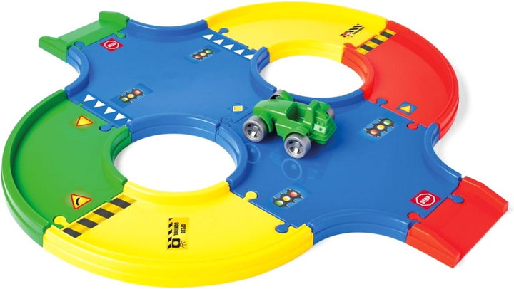 Tor samochodowy Wader Skrzyżowanie Play Tracks Basic (5900694530027) - obraz 3