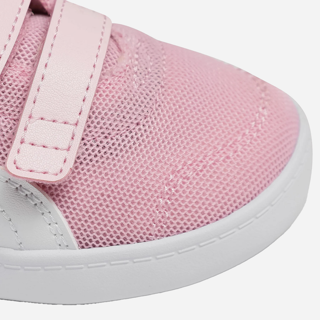 Sneakersy dziecięce dla dziewczynki na rzepy Puma Courtflex v2 Mesh V 37175908 23 (6UK) Różowe (4063697741430) - obraz 7