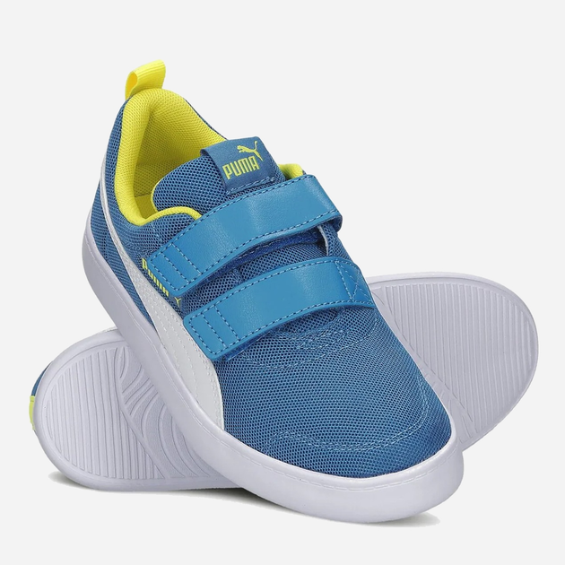 Дитячі кеди для хлопчика Puma Courtflex v2 Mesh V 37175807 31 (12UK) Сині (4063697688995) - зображення 2