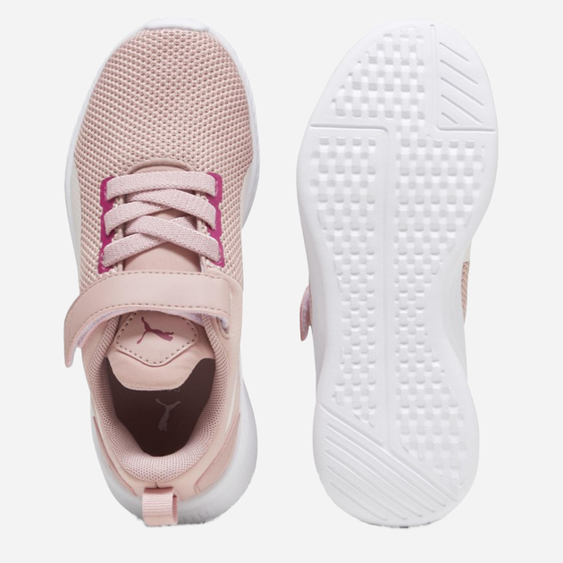 Buty sportowe dziecięce dla dziewczynki na rzepy Puma Flyer Runner V 19292943 31 (12UK) Różowe (4099683064191) - obraz 4