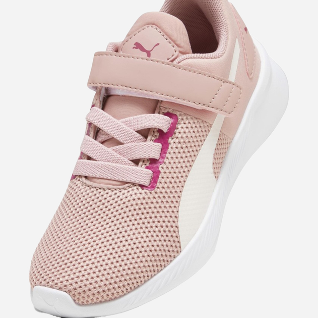 Buty sportowe dziecięce dla dziewczynki na rzepy Puma Flyer Runner V 19292943 33 (1UK) Różowe (4099683064238) - obraz 5