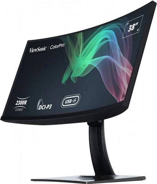Monitor 37.5" ViewSonic VP3881a VS16980 2xHDMI DP 2xUSB-A USB-B USB-C RJ 45 - obraz 6