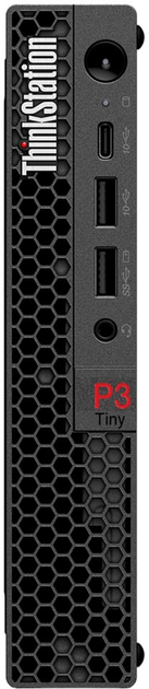 Комп'ютер Lenovo ThinkStation P3 Tiny (30H0000GMH) Black - зображення 1