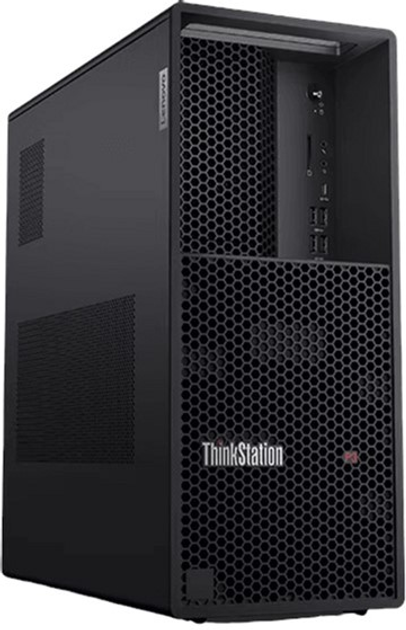 Комп'ютер Lenovo ThinkStation P3 Tower (30GS001SMH) Black - зображення 1