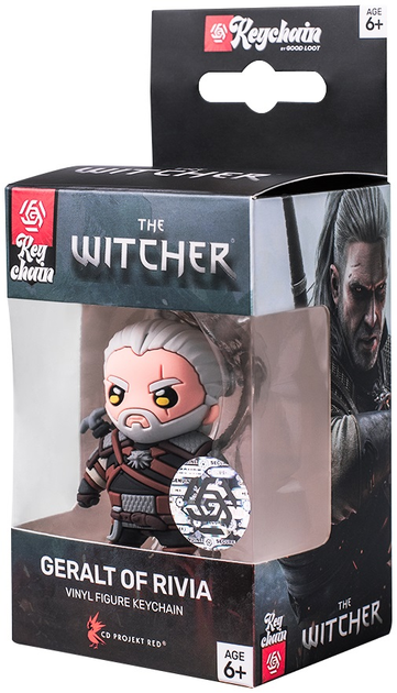 Brelok 3D Good The Witcher Wiedźmin Geralt z Rivii (5908305244677) - obraz 1