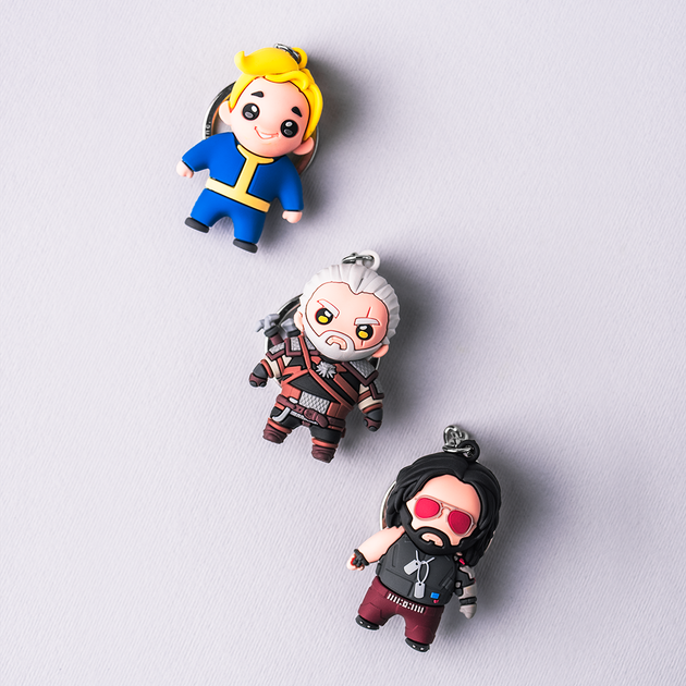 Brelok 3D Good The Witcher Wiedźmin Geralt z Rivii (5908305244677) - obraz 6
