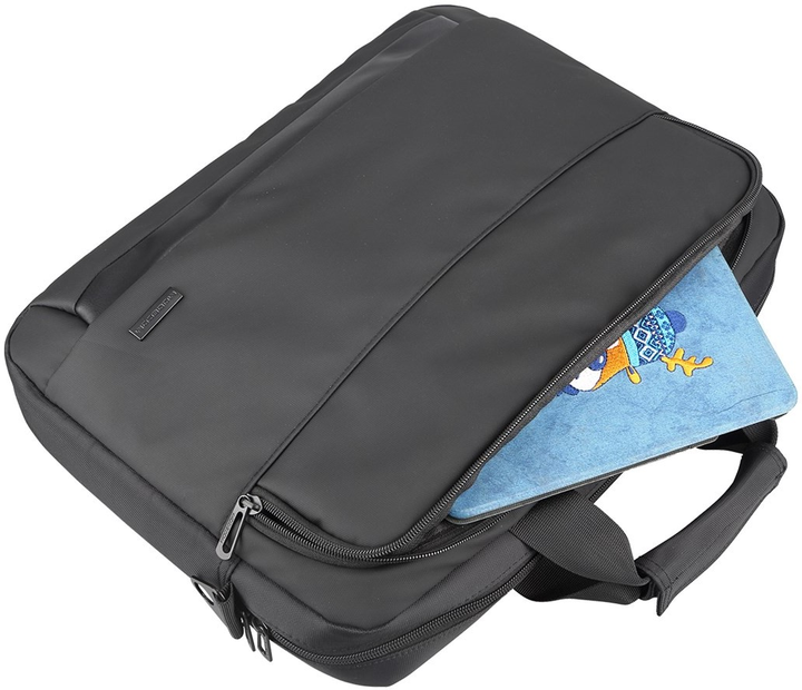 Torba na laptopa Modecom Porto 15.6'' Black (TOR-MC-PORTO-15) - obraz 11