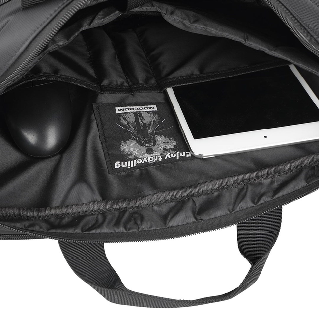Torba na laptopa Modecom Porto 15.6'' Black (TOR-MC-PORTO-15) - obraz 14
