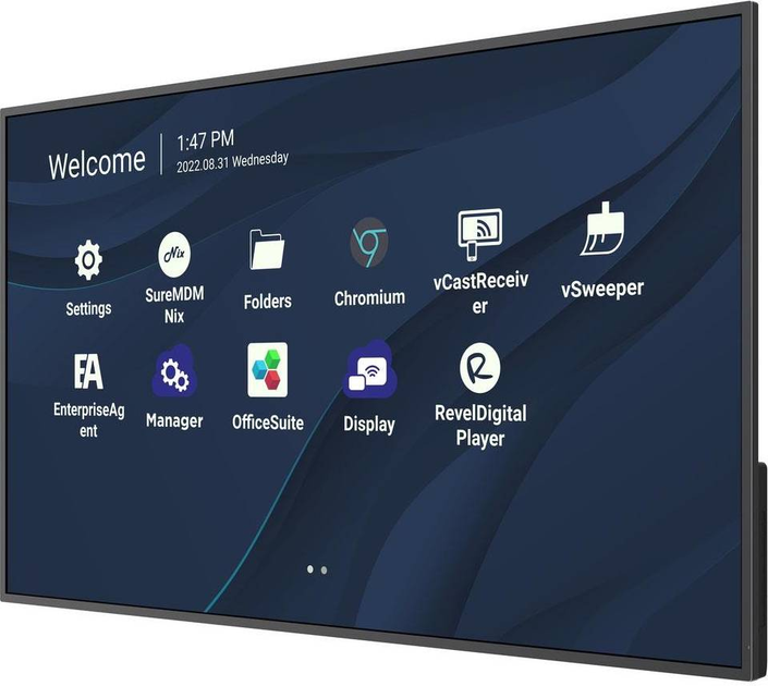 Monitor 43" ViewSonic CDE4330 4K Presentation Display 24/7 - obraz 3
