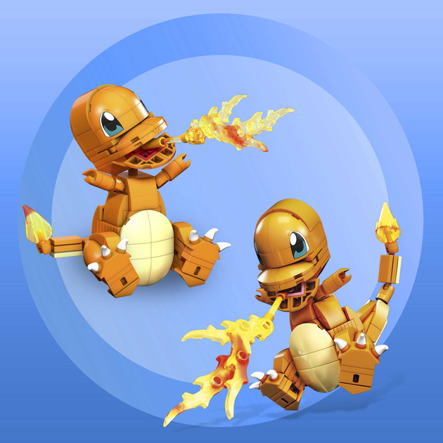 Конструктор Mega Charmander Medium Pokemon 180 деталей (887961834598) - зображення 4