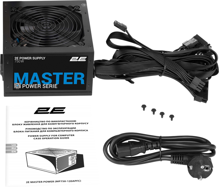 Блок питания 2E Master Power 750W (2E-MP750-120APFC) - изображение 8