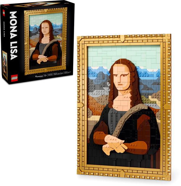 Конструктор LEGO ART Mona Lisa 1503 деталі (31213) - зображення 2