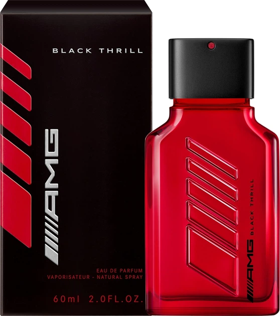 Woda perfumowana dla mężczyzn Mercedes-Benz AMG Black Thrill 60 ml (3595471095299) - obraz 2