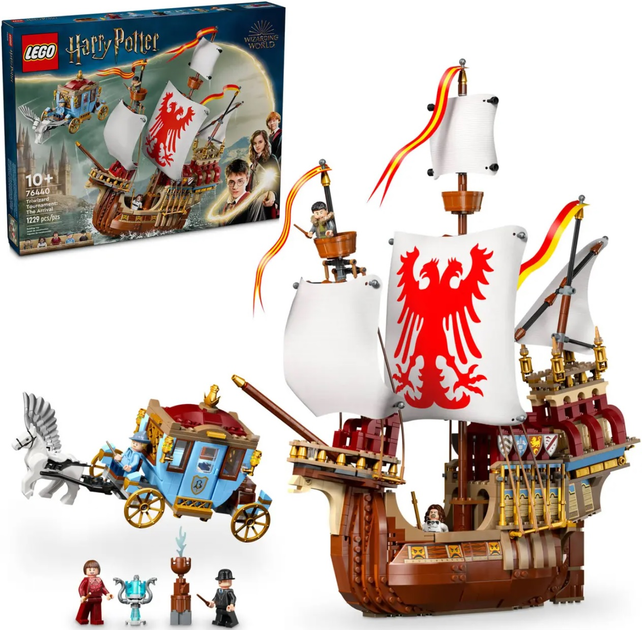 Zestaw klocków Lego Harry Potter Turniej Trójmagiczny: Przybycie 1229 elementy (76440) - obraz 2