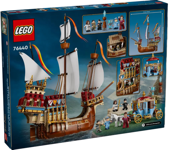 Zestaw klocków LEGO Harry Potter Turniej Trójmagiczny: Przybycie 1229 elementy (76440) - obraz 6