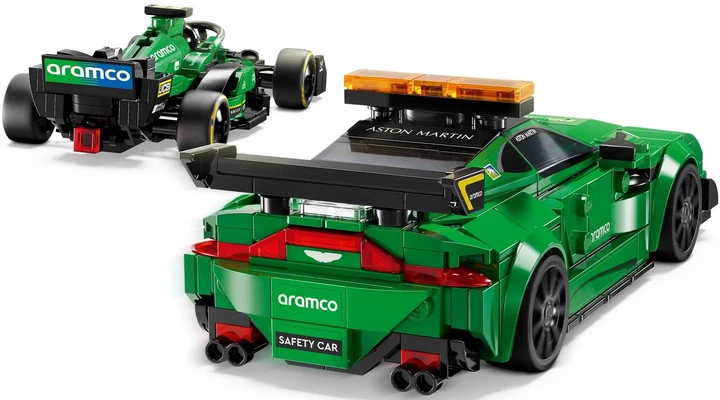 Конструктор LEGO Speed Champions Автомобіль безпеки Aston Martin і AMR23 564 елемента (76925) - зображення 3