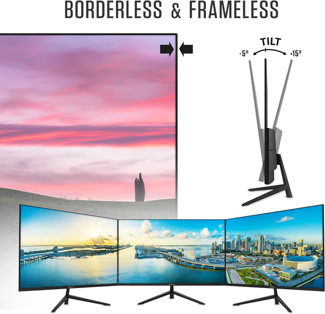 Монитор 22" Atlantis ‎A05-H22V-VH Full HD VA 75 Гц Factory Recertified g3 - изображение 2