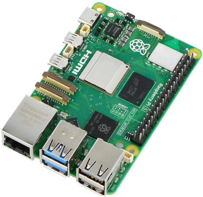 Мінікомп'ютер Raspberry Pi 5 4GB (5056561803319) - зображення 1