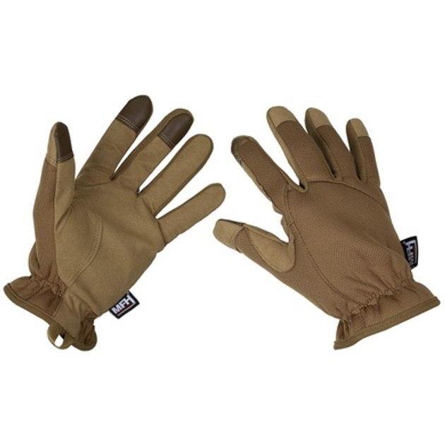 Перчатки тактические MFH Tactical Gloves Lightweight Coyote S - изображение 1