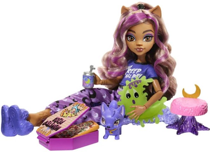 Лялька Monster High Creepover Party Clawdeen (0194735110742) - зображення 5
