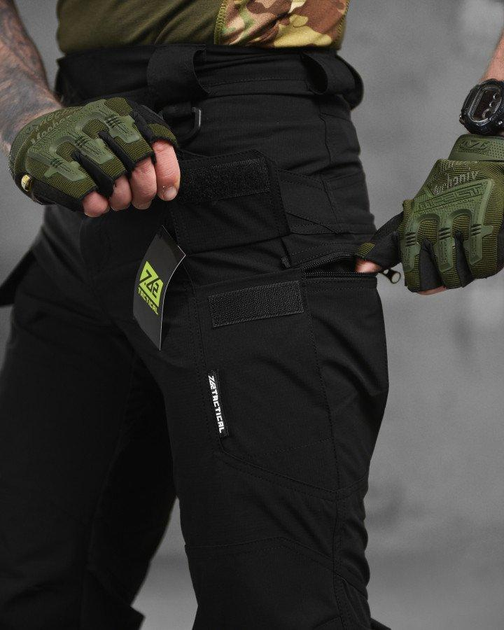 Тактические стречевые штаны 7.62 Tactical весна/лето 2XL черные (87201) - изображение 2