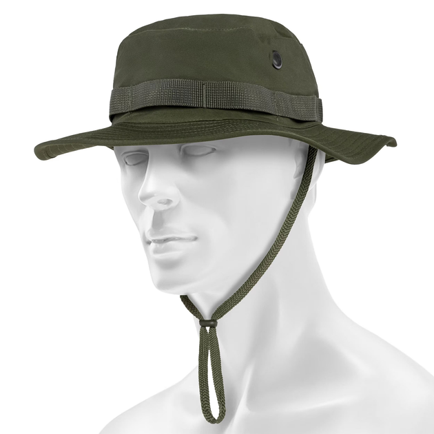 Панама Sturm Mil-Tec US GI Trilaminat Boonie Hat Olive 2XL (12326001) - изображение 1