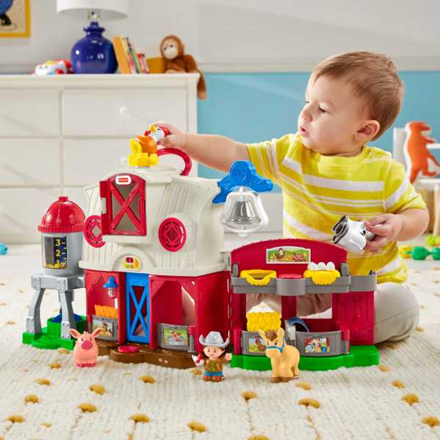Zestaw do zabawy Fisher-Price Muzyczna Farma małego odkrywcy (GXR99) - obraz 4