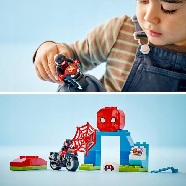 Zestaw klocków LEGO DUPLO Motocyklowa przygoda Spina 24 elementy (10424) - obraz 6