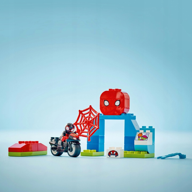 Zestaw klocków LEGO DUPLO Motocyklowa przygoda Spina 24 elementy (10424) - obraz 9