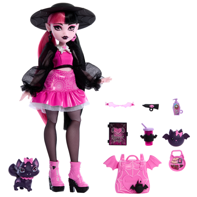 Lalka Monster High Draculaura (0194735183326) - obraz 3
