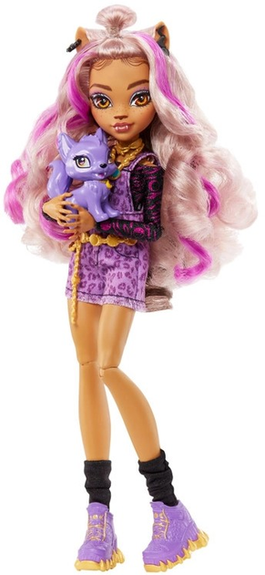 Лялька Monster High Clawdeen Wolf with Pet Dog (0194735183579) - зображення 1